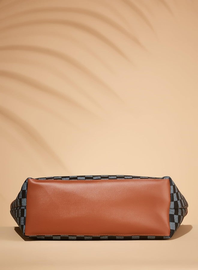 Fargo Lulu Tote Bag for Women | Stylish Vegan Leather with Trendy Keychain, Smooth Zip Closure | Affordable Daily Use Handbag for College, Office & Travel | Made in India (Black) - Image 5